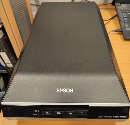 Epson Perfection V600 Scanner